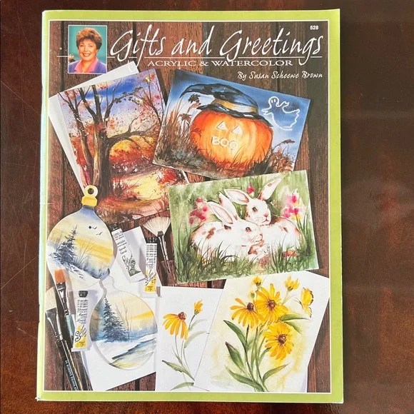 Watercolor Instruction Books Set of 4 Susan Scheewe Production - Picture 2 of 10